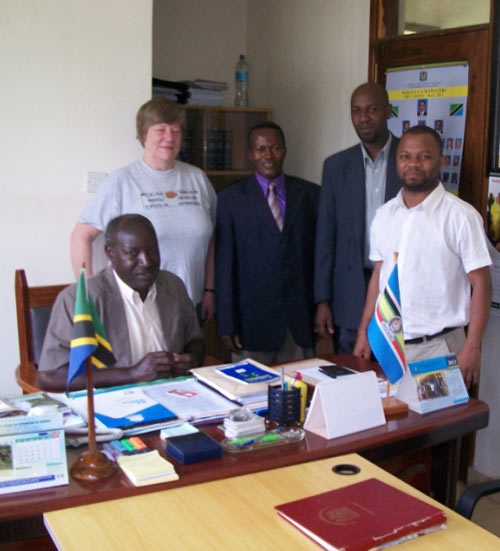 Official handover